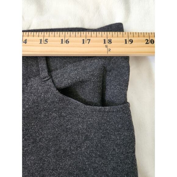 Betabrand straight ponte knit pull on pants sz XXL charcoal Careerwear, pockets - Picture 10 of 12